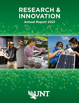 2021 Research & Innovation Annual Report cover