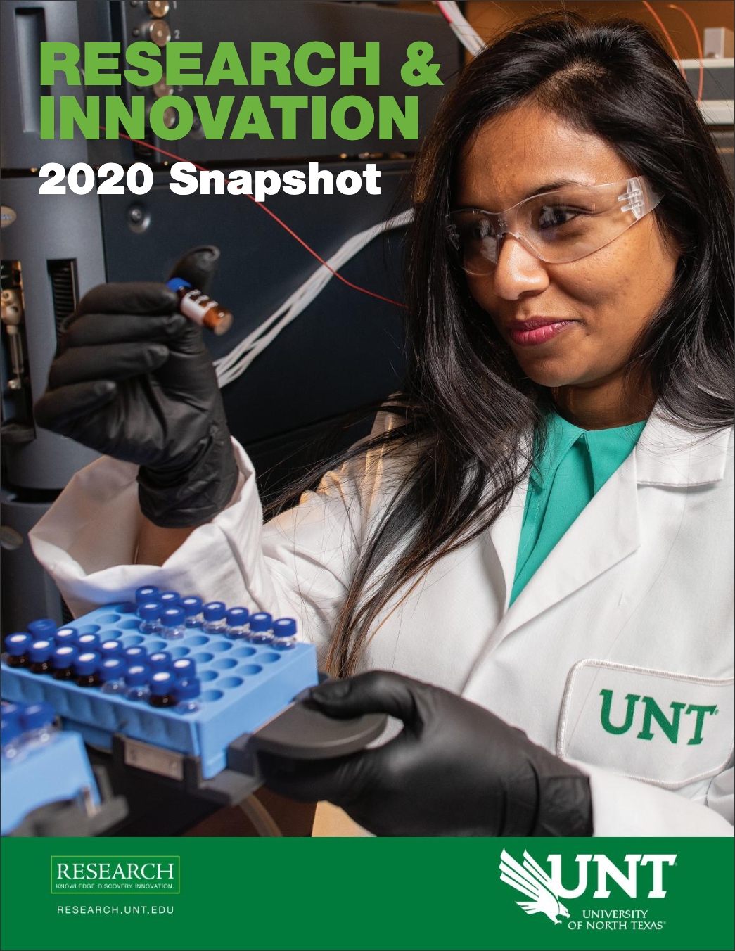 UNT Research Snapshot 2020 cover