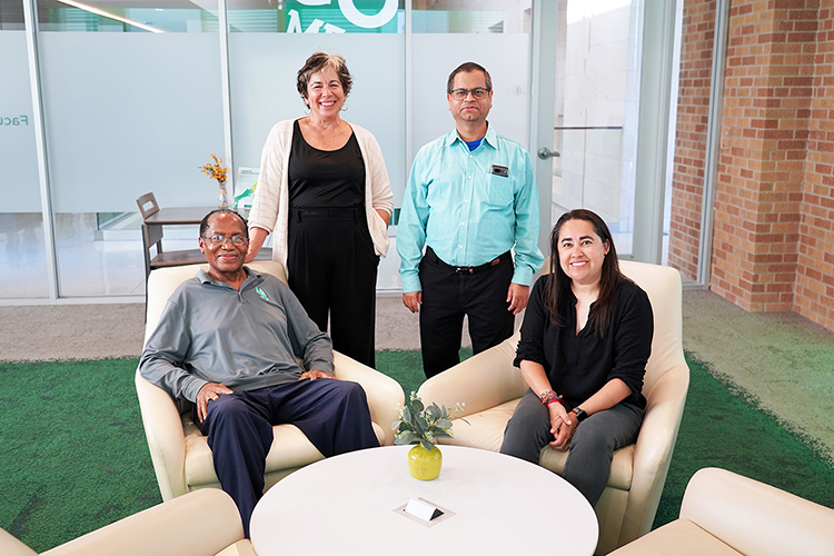 four researchers 