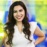Photo of UNT student Adelin Eason