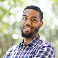 Photo of UNT alum Adrian Harvey