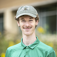 Photo of UNT student Ethan Phillips