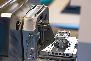 Closeup photo of equipment at UNT's Materials Research Facility